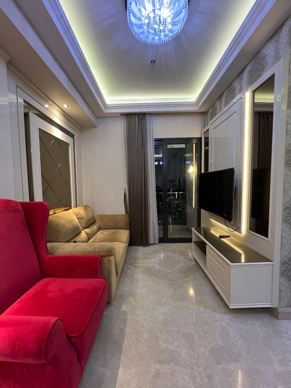 Disewakan Apartemen The Peak Residence 2 Bedroom Full Furnished Lantai 22 View Suramadu - Akses Tunjungan Plaza 5 Surabaya Pusat Kota