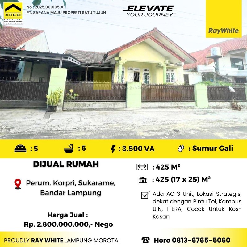 rumah murah sukarame
