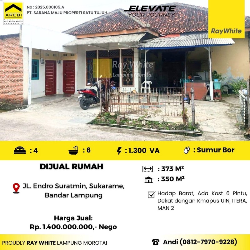 rumah murah sukarame
