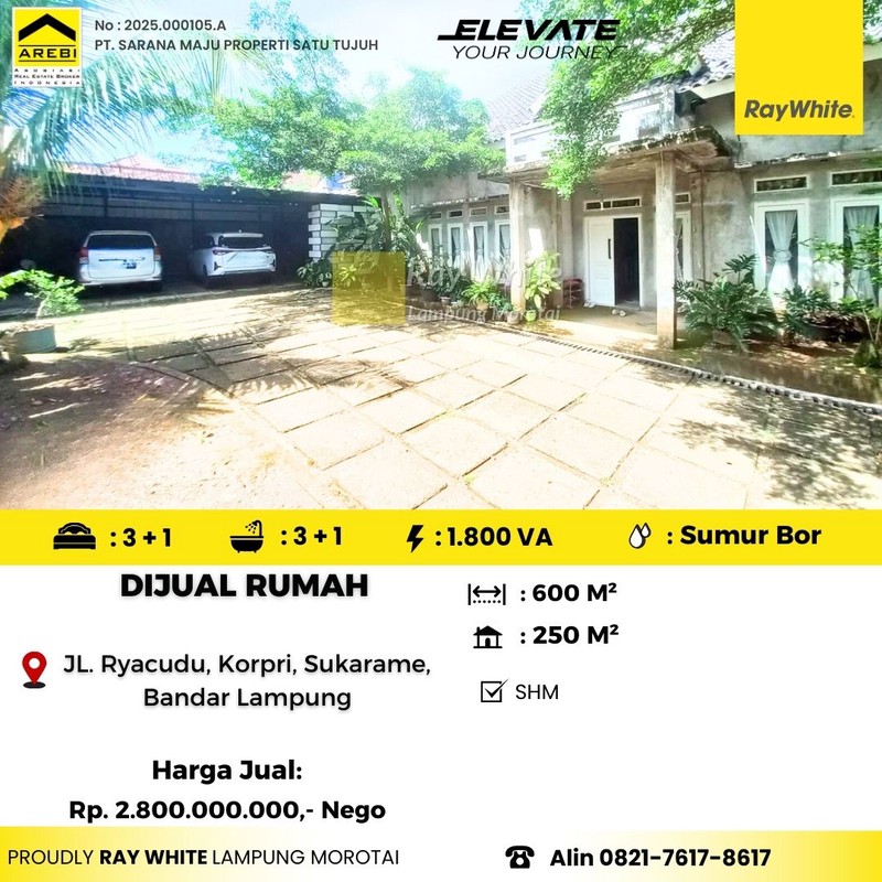 RUMAH MURAH SUKARAME
