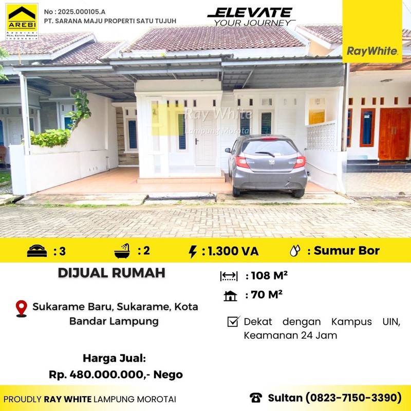 rumah murah sukarame