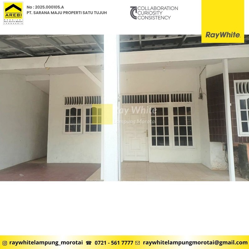 Disewakan Rumah berlokasi di Way Halim, Kota Bandar Lampung.