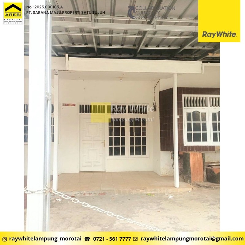 Disewakan Rumah berlokasi di Way Halim, Kota Bandar Lampung.