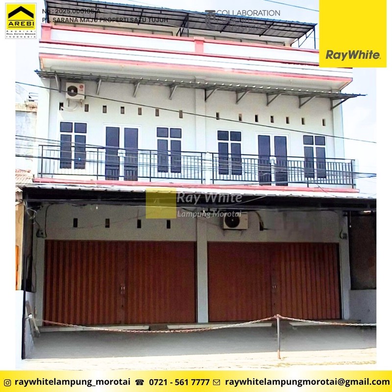 Disewakan Ruko berlokasi di Sukarame, Kota Bandar Lampung