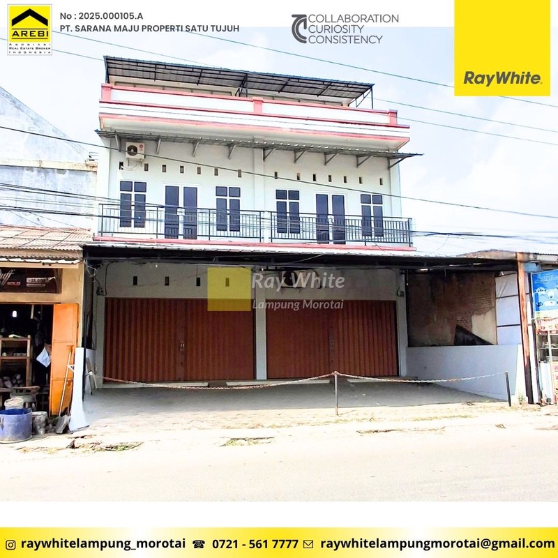 Disewakan Ruko berlokasi di Sukarame, Kota Bandar Lampung