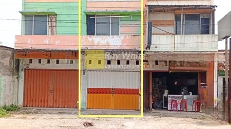 Disewakan Ruko 2 Lantai berlokasi di JL. Pulau Damar, Way Dadi, Kota Bandar Lampung