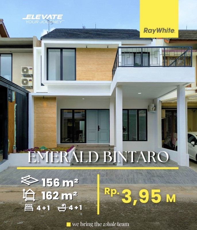 Rumah Renovasi Total Siap Huni Di Emerald Bintaro Jaya