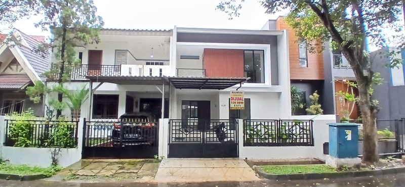 jual cepat rumah strategis tengah kota bebas banjir siap huni di giri loka 1 bsd city serpong tangerang selatan banten