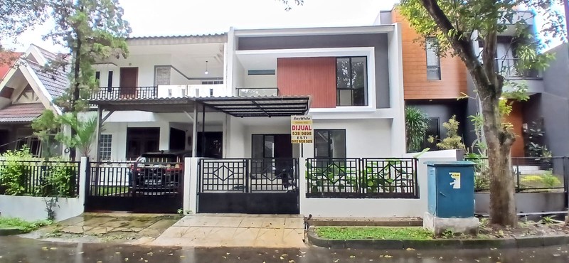 jual cepat rumah strategis tengah kota bebas banjir siap huni di giri loka 1 bsd city serpong tangerang selatan banten