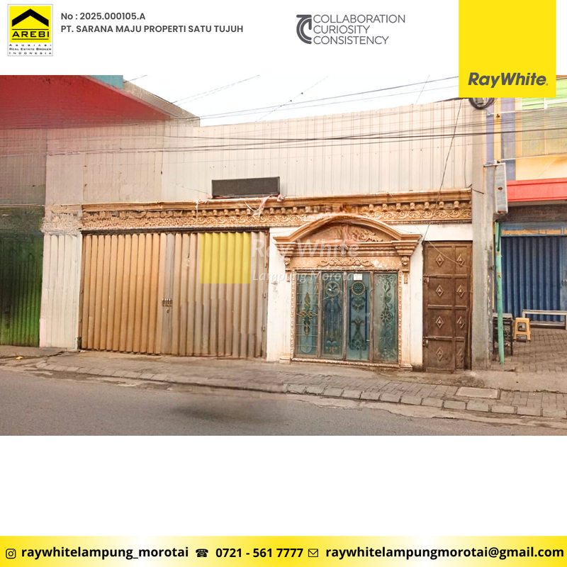 Dijual Ruko / Toko yang berlokasi di JL. P. Antasari, Kedamaian Kota Bandar Lampung