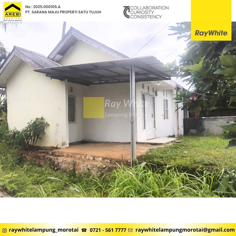 Dijual Rumah Murah Nego berlokasi Gedong Tataan, Kurungan nyawa, Pesawaran, Lampung