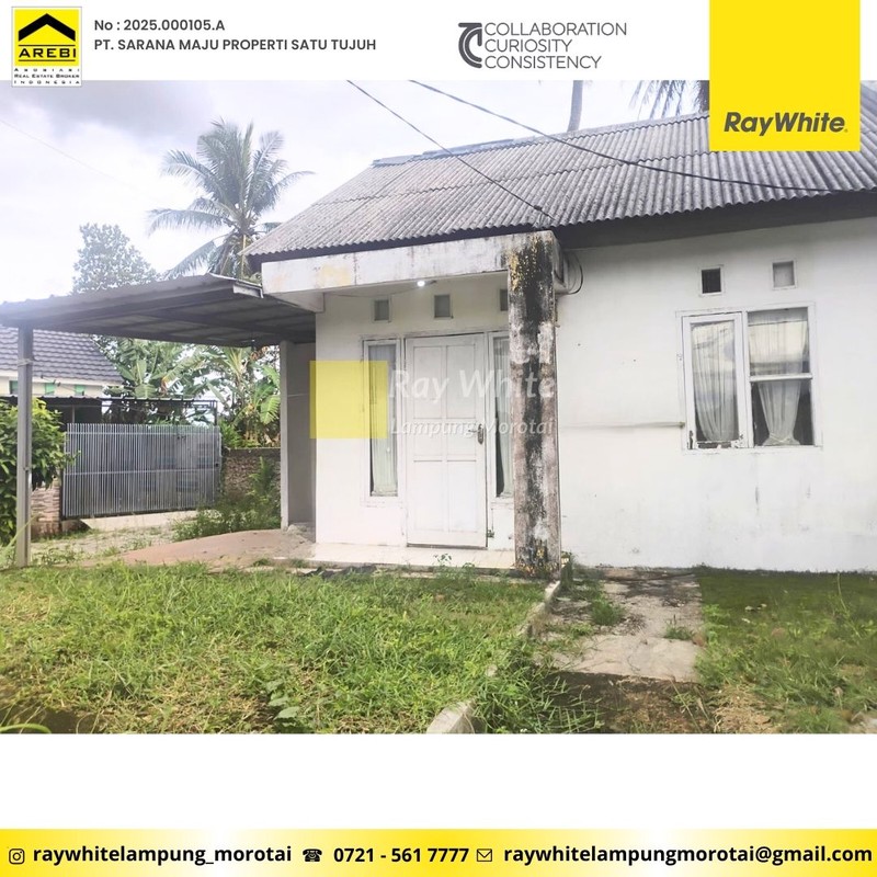 Dijual Rumah Murah Nego berlokasi Gedong Tataan, Kurungan nyawa, Pesawaran, Lampung