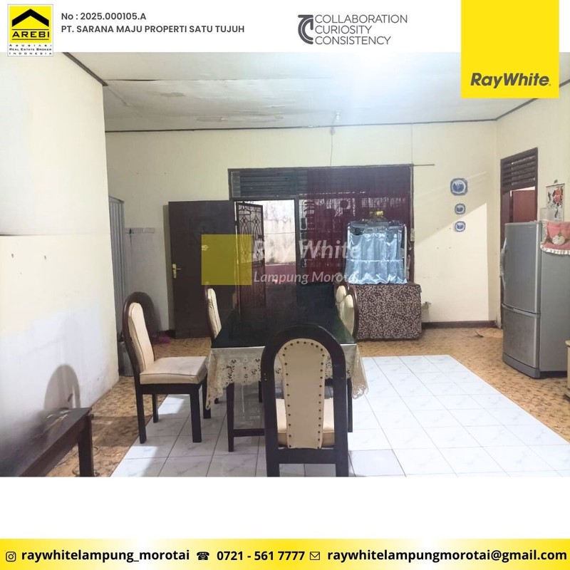 Dijual Murah Nego Rumah + Kontrakan / Kost an 5 Pintu yang berlokasi di JL. PU - Pagar Alam, Kedaton, Kota Bandar Lampung