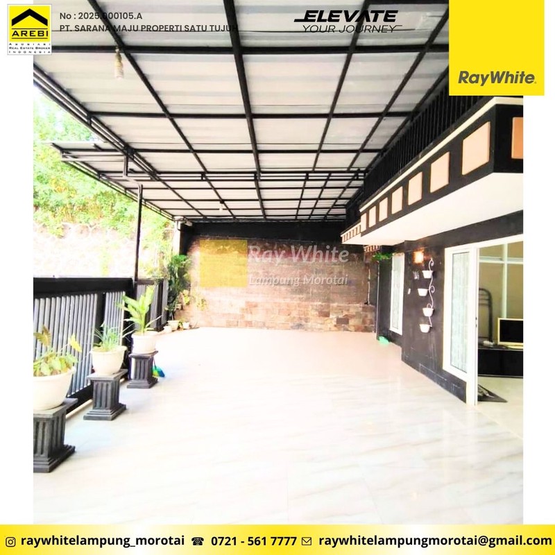 Dijual Rumah Mewah View Laut 3 Lantai Lokasi di Perum. Bukit Alam Surya, Kedamaian, Bandar Lampung