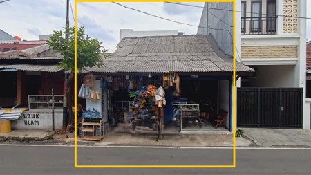 Rumah di Daerah Cikoko Jakarta Selatan Akses 2 Mobil dan memiliki kios