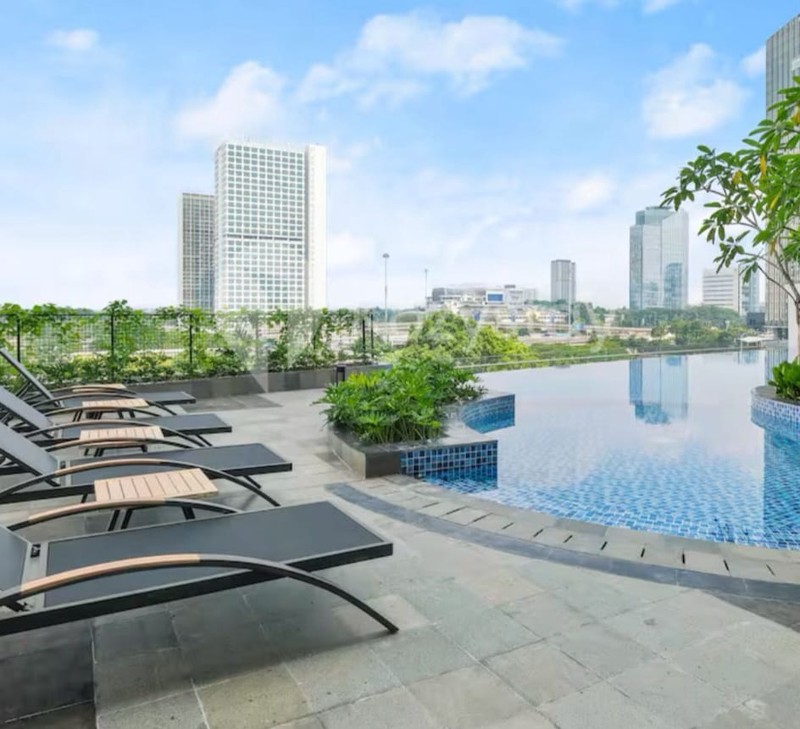 DIJUAL APARTEMEN STUDIO DI PLACE ANTASARI DGN POOL VIEW & LOW FLOOR UNIT.