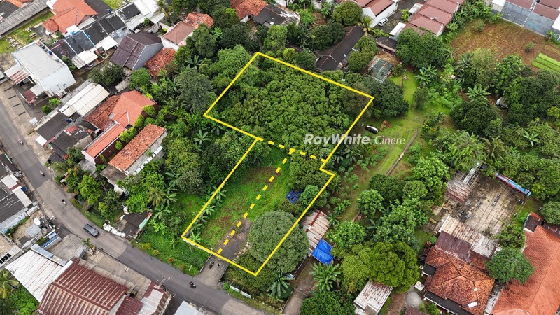 Tanah Siap Bangun Luas 1.792 M² di Sawangan Lokasi Strategis Akses Mudah