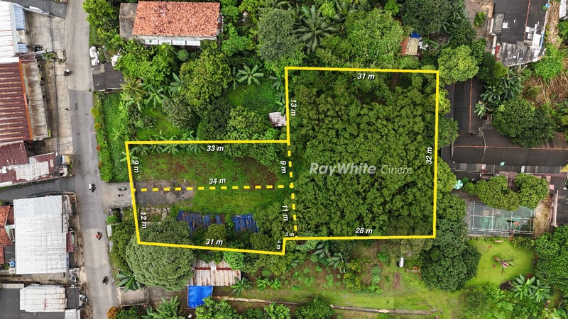Tanah Siap Bangun Luas 1.792 M² di Sawangan Lokasi Strategis Akses Mudah