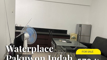 Dijual Apartment Waterplace Tower B Pakuwon Indah Surabaya termurah 500 Jutaan