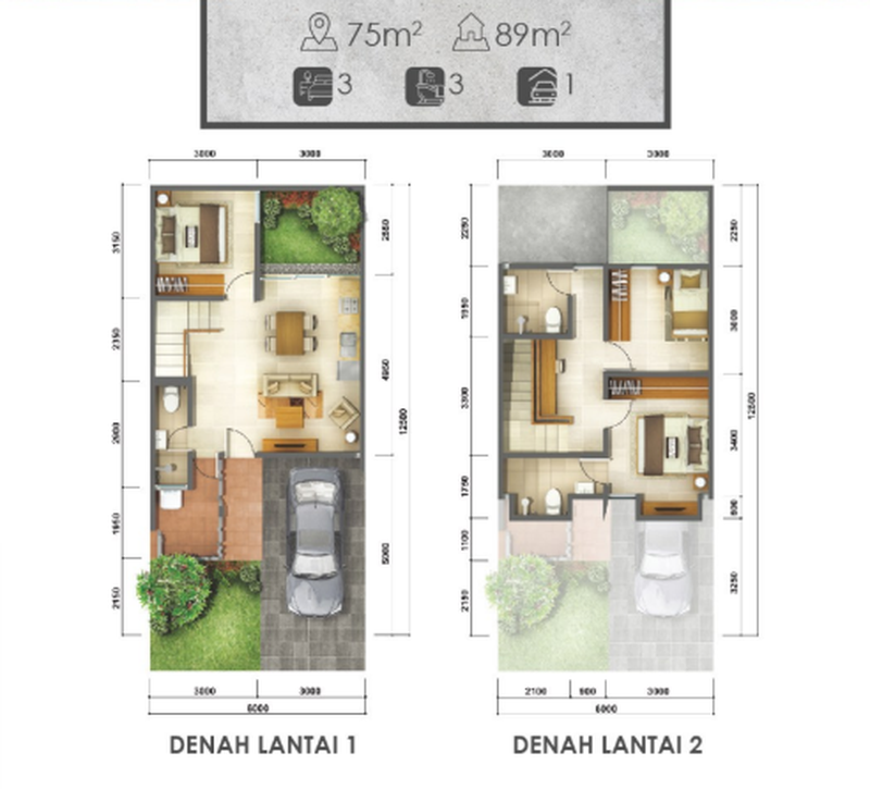 Unit Langka!! Rumah Fully Furnished Hook di Discovery Altezza Bintaro Jaya