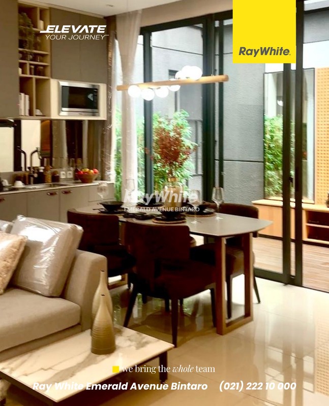 Unit Langka!! Rumah Fully Furnished Hook di Discovery Altezza Bintaro Jaya
