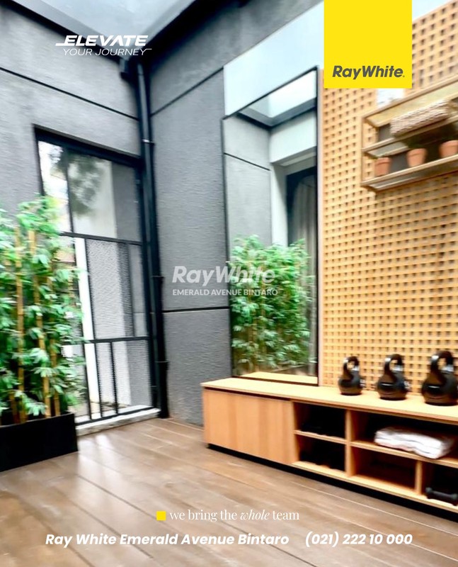 Unit Langka!! Rumah Fully Furnished Hook di Discovery Altezza Bintaro Jaya