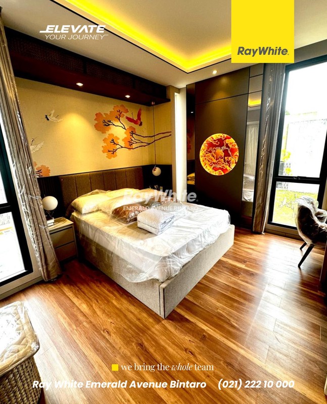 Unit Langka!! Rumah Fully Furnished Hook di Discovery Altezza Bintaro Jaya