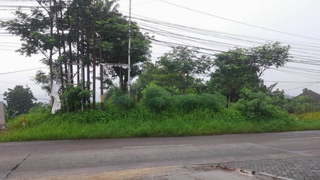 Tanah Jl Raya Sekaran, Gunung Pati, Semarang Lokasi strategis, dikelilingi area kampus2 ternama di semarang, pinggir jalan besar, dekat perumahan elit