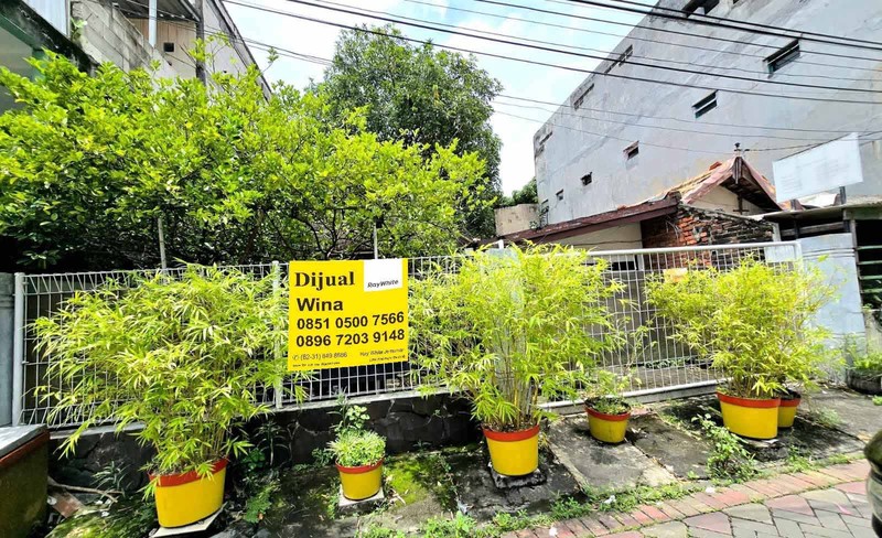 Tanah di Nginden Kota I Surabaya Timur, Strategis, Area Padat Penduduk, Sudah Paving Bebas Banjir, SIAP BANGUN !!! - WNA -