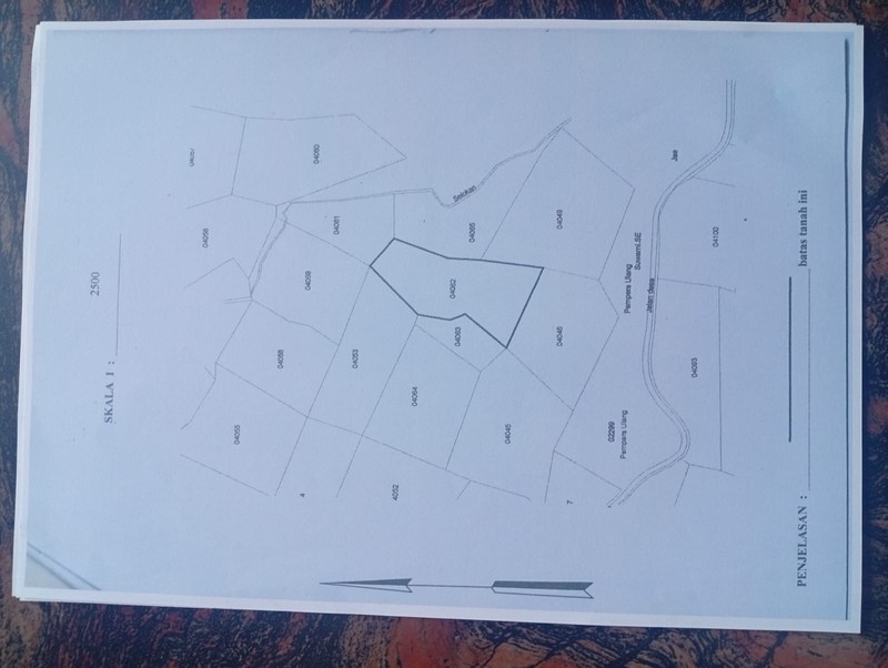 Dijual Tanah Strategis Pinggir Jalan Lintas Kota - Luas 7.513 m²