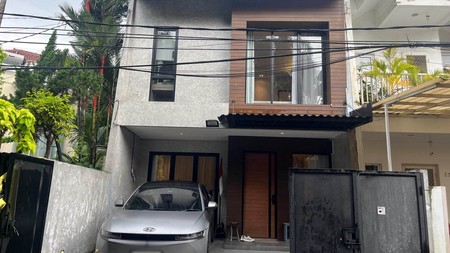 Rumah Taman Tirta, Sunter, sudah tinggi dari jalan