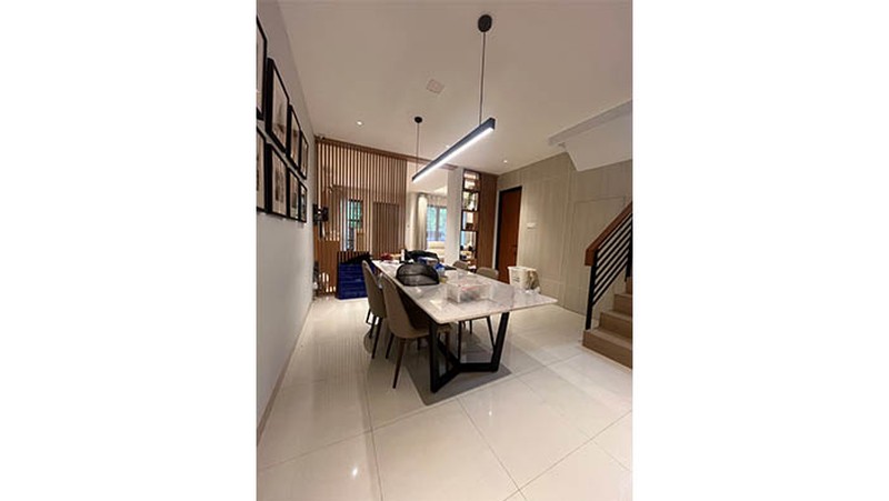 Rumah Taman Tirta, Sunter, sudah tinggi dari jalan