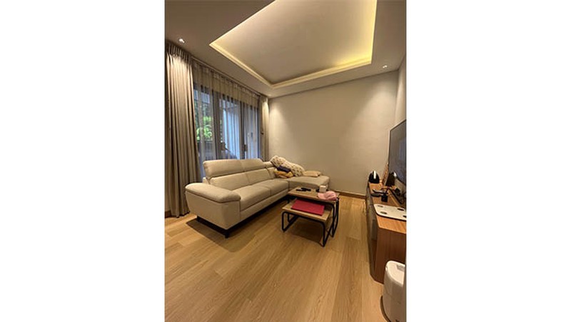 Rumah Taman Tirta, Sunter, sudah tinggi dari jalan