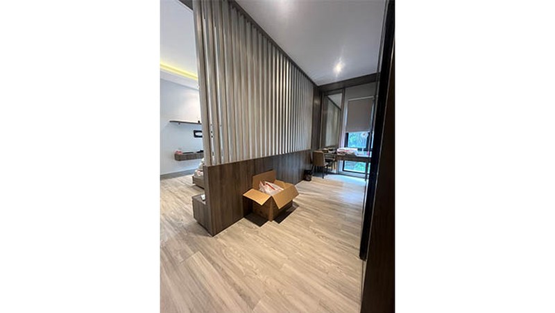 Rumah Taman Tirta, Sunter, sudah tinggi dari jalan