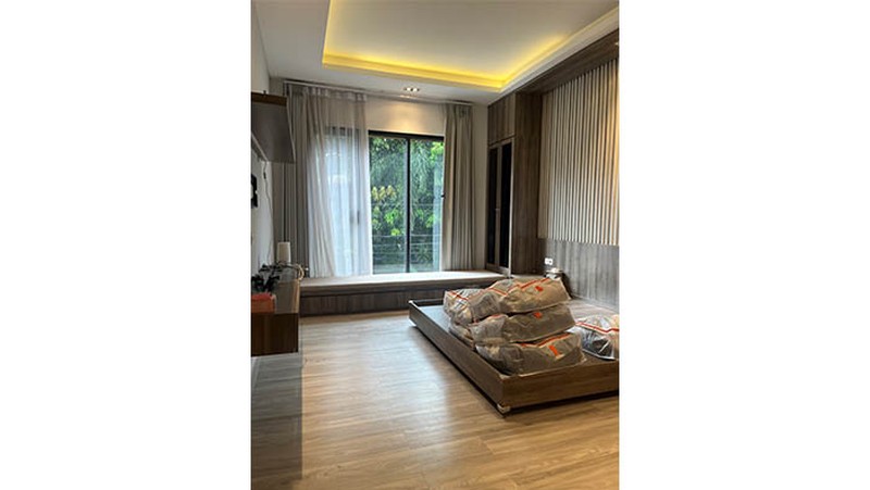 Rumah Taman Tirta, Sunter, sudah tinggi dari jalan