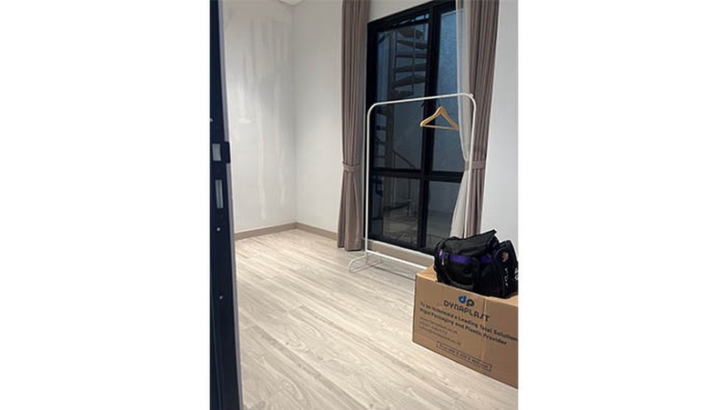 Rumah Taman Tirta, Sunter, sudah tinggi dari jalan