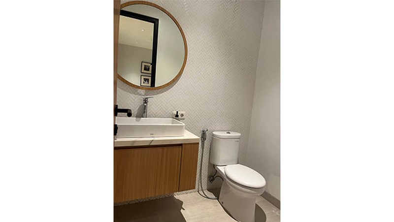 Rumah Taman Tirta, Sunter, sudah tinggi dari jalan