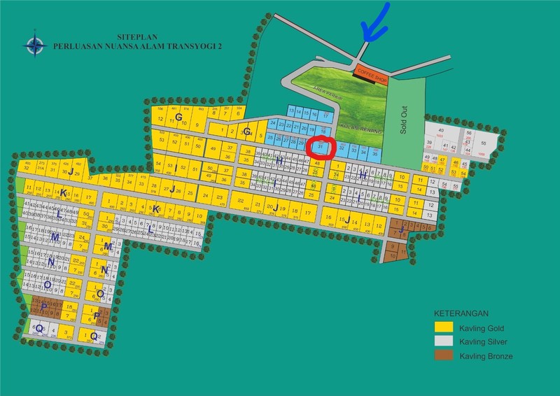 KAVLING PREMIUM DI NUANSA ALAM 2 PUNCAK 2 BOGOR TIMUR