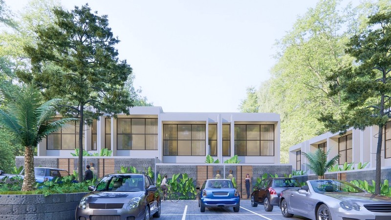 For Sale Leasehold - Private Estate townhouses complex in ideally located booming Bumbak - Umalas / 2