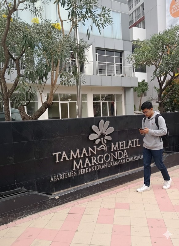 Dijual Unit 2 Bedroom Full-Furnished Apartemen Taman Melati Margonda