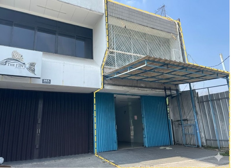 Ruko Lokasi Strategis Pinggir Jalan Dekat Pintu Tol JORR Meruya, Kembangan, Jakarta Barat 