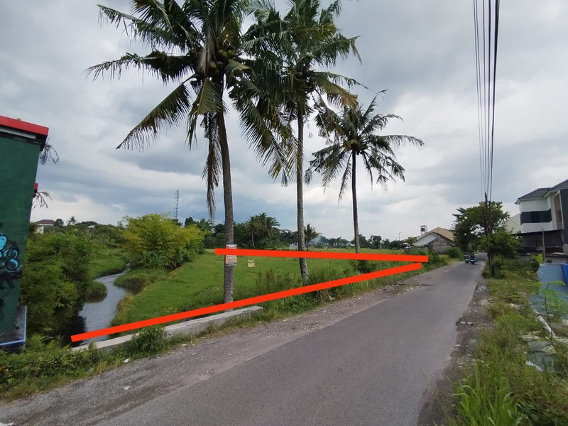 Tanah Luas 1.362 meter Cocok untuk Rumah, Villa, atau Kos di Area Kasian, Bantul, Yogyakarta