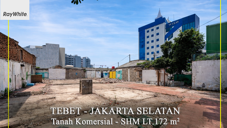FOR SALE Murah Tanah Komersial Abdullah Syafei Tebet Jakarta Selatan