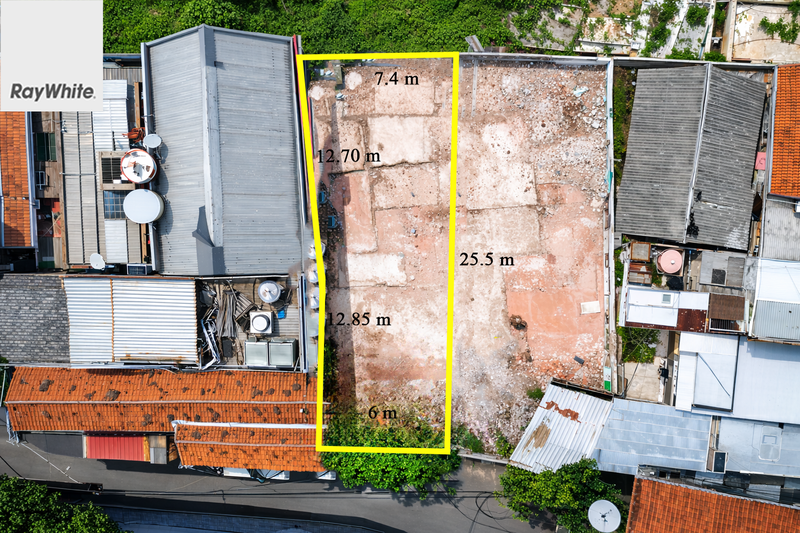 FOR SALE Murah Tanah Komersial Abdullah Syafei Tebet Jakarta Selatan