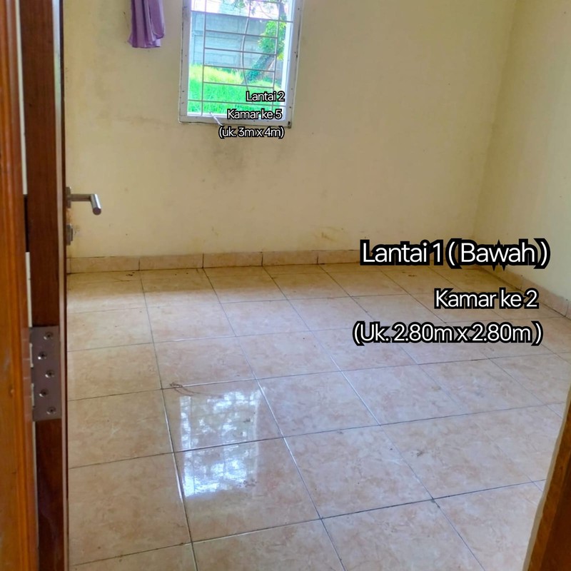 Rumah Dijual Cepat!! Murah Luas tanah 127m2 5 Kamar hanya 2 M an di Mahagoni Park Bintaro Jaya