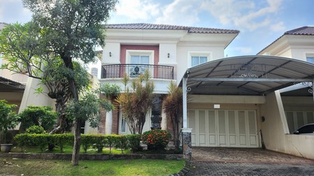 Jual Rumah Cantik 2 Lantai Wisata Bukit Mas WBM Cluster Venesia Surabaya Barat