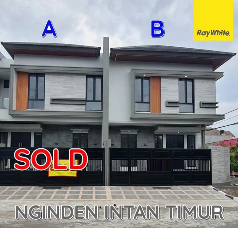 Dijual Rumah 2 lantai di Nginden Intan Timur Surabaya