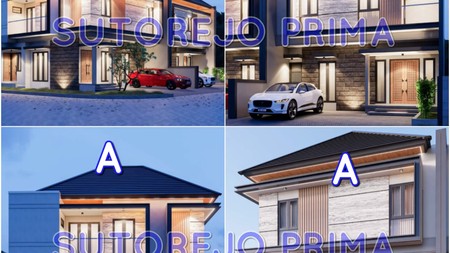 Dijual Rumah 2 lantai di Sutorejo Prima Selatan Surabaya