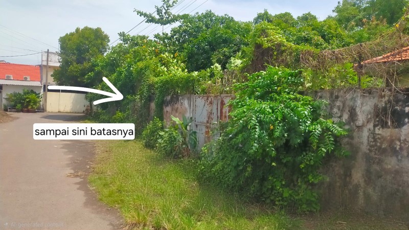 Dijual 900 m2 Rumah Hitung Tanah Jalan Sidoyoso - Simokerto - Surabaya Timur Dekat Raya Kenjeran, Sidotopo Wetan