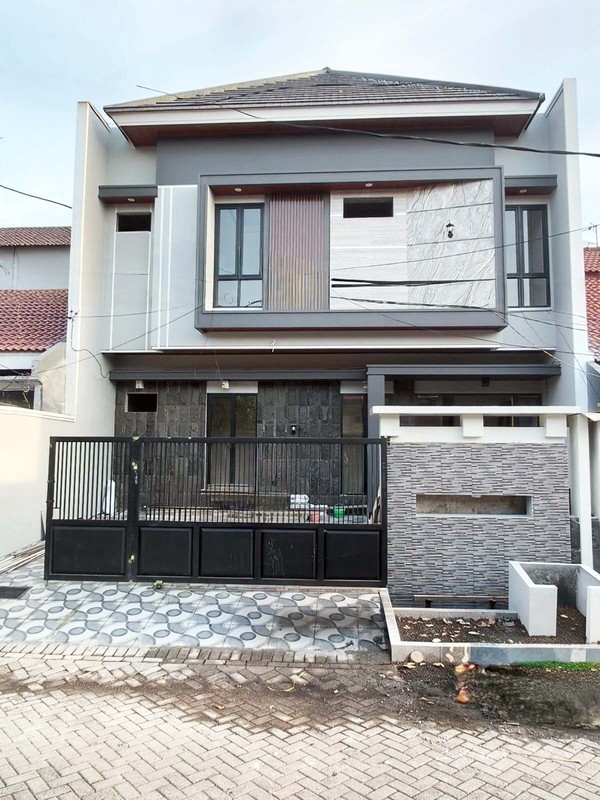 Rumah Baru Gress !!! di Manyar Jaya Praja Surabaya Timur, Minimalis, 2 Lantai... SUDAH READY BURUANN !!!